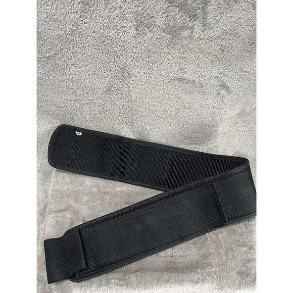 Gymreapers Black Lever Weightlifting Belt Medium 10mm 34” Black Clean Gym - Picture 3 of 3